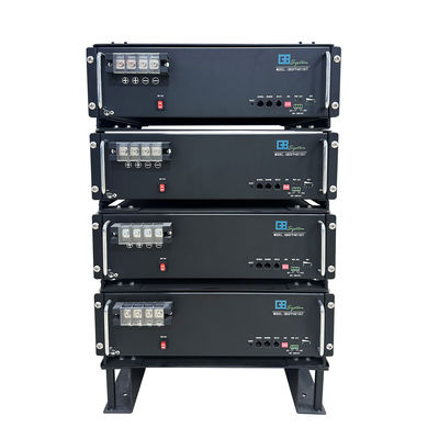 Bom preço Baterias LiFePO4 empilháveis de 5KWh, bateria de lítio de 51,21V 100Ah para armazenamento de energia doméstica em linha