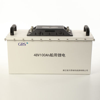Bom preço células de bateria recarregáveis de 48V 100Ah LFP para o barco em linha