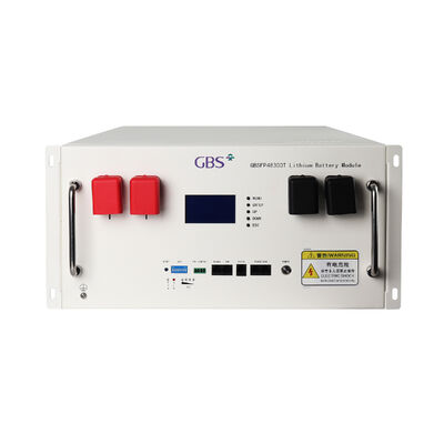 Bom preço Sistema de Armazenamento de Energia Doméstica LiFePO4 51.2V 300Ah 15kWh de Ciclo Profundo de Lítio Ferro com 6000 Ciclos, Montado em Rack Dividido, Comunicação CAN em linha