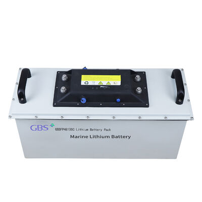 Bom preço 48V 100Ah BMS Equipado com GBS Marine Trolling Motor Bateria LiFePO4 Líquido 3000 Ciclos Elétrico Barco Marinho Iate 5KW Carga máxima em linha