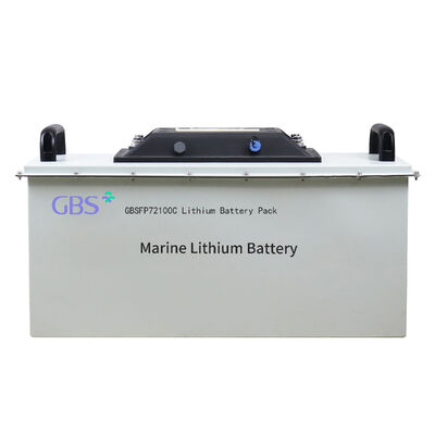 Bom preço GBS Lifepo4 200Ah Bateria de barco IP67 Liquido à prova d'água com 3000 ciclos e -20~65C Temp de operação GBSFP72100C 7.68KW em linha