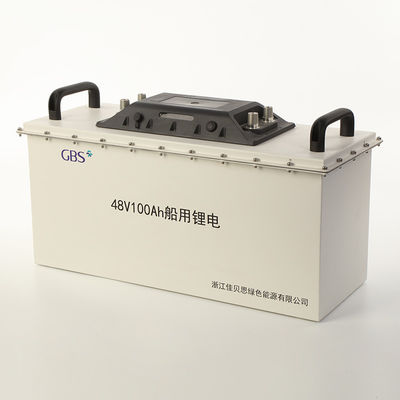 Bom preço sistema de 48V 100Ah 5KWh LiFePO4 Li Ion Battery For Marine Power em linha
